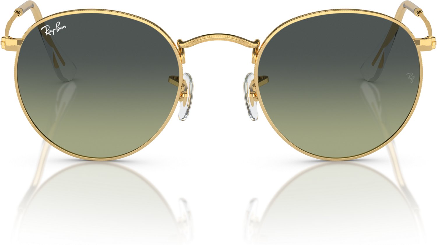 Ray-Ban Adult Round Metal Frame Sunglasses - view number 7