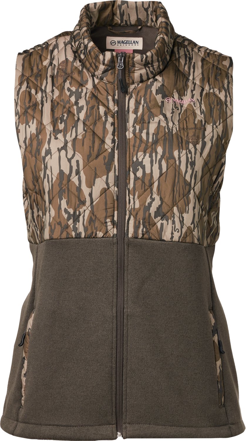 Magellan Outdoors Women's Fayette Mixed Media Vest