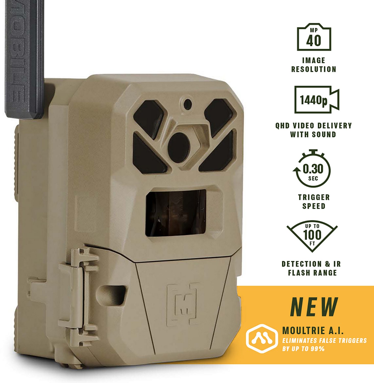 Moultrie Mobile Edge 2 Pro Cellular 40 MP Trail Camera                                                                           - view number 2