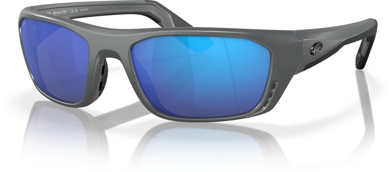Costa Del Mar Whitetip Pro Polarized Fishing Sunglasses – Color Matte Gray Frame / Blue Mirror 580G Lens Sansujyuku sansujyuku.com