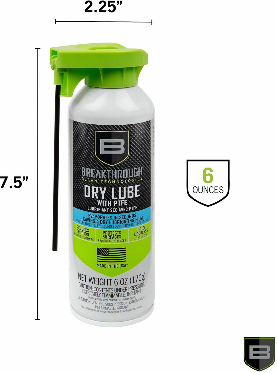 Allen Company Breakthrough Dry Lube 6 oz Aerosol  - view number 2