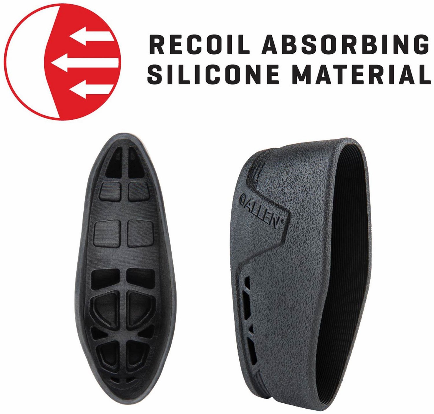 Allen Company Recoil Eraser II Large Slip-on Recoil Pad - view number 6