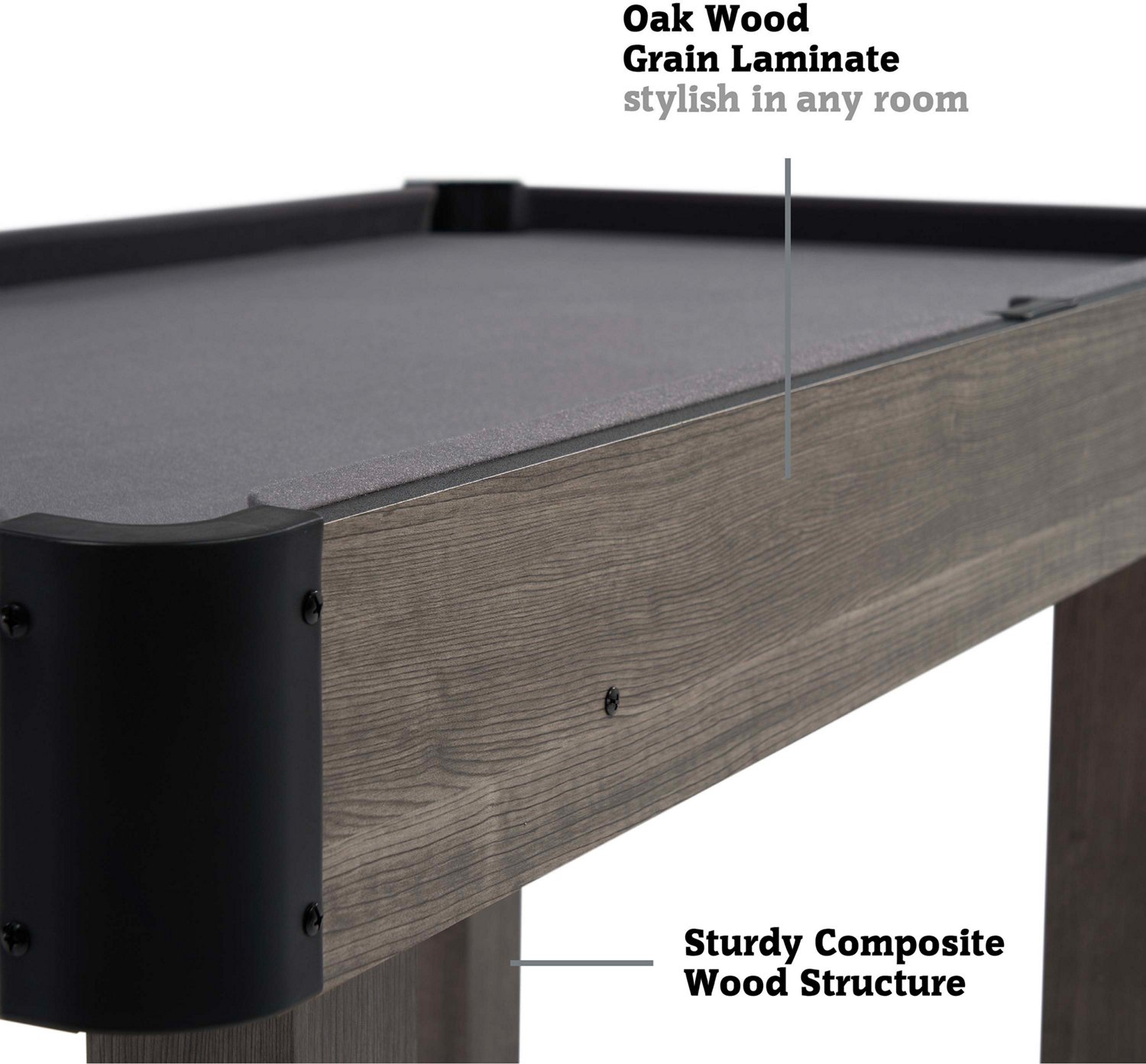 Hall of Games Charleston 4 ft Drop Pocket Pool Table                                                                             - view number 3