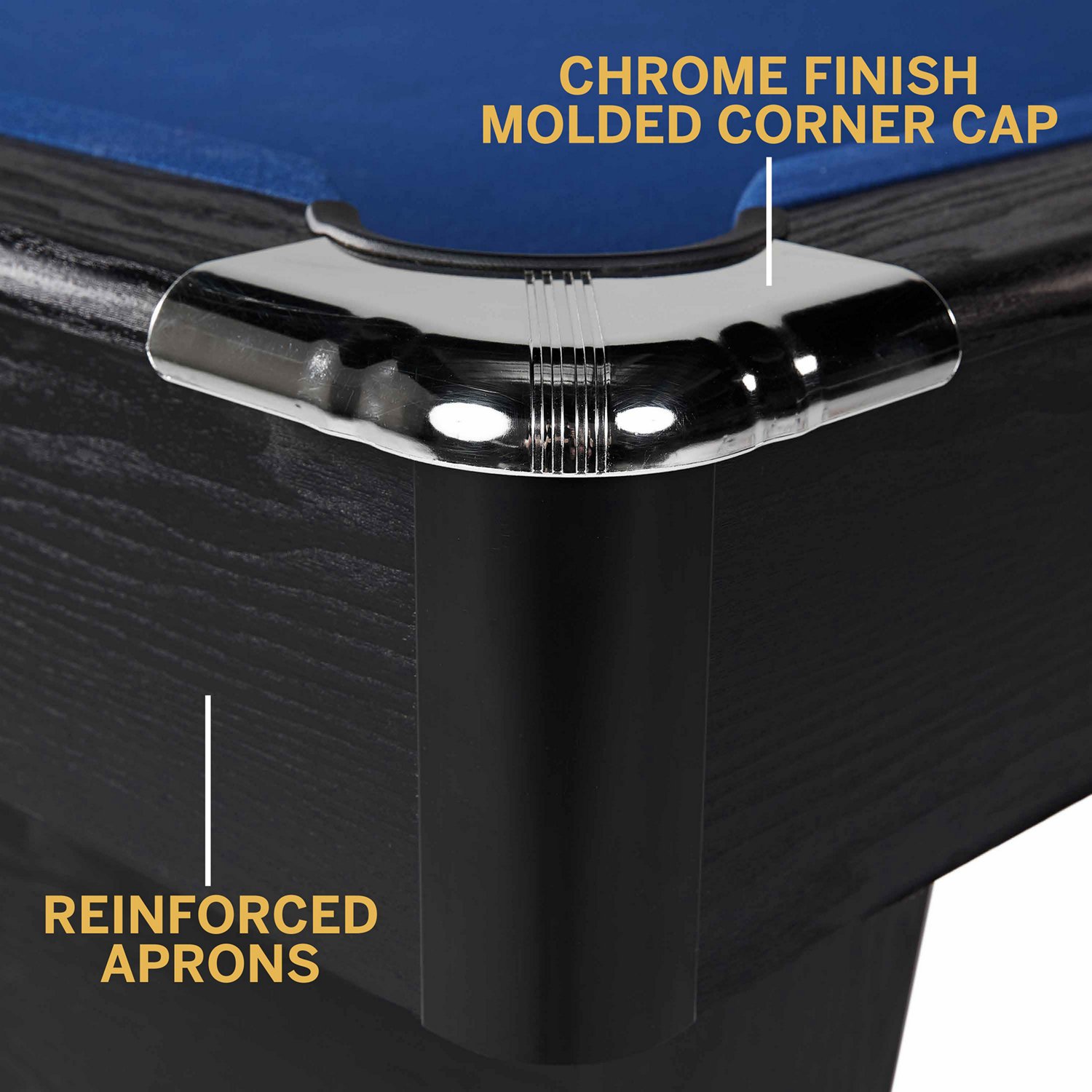 MD Sports Thornton Modern Drop Pocket Pool Table                                                                                 - view number 4