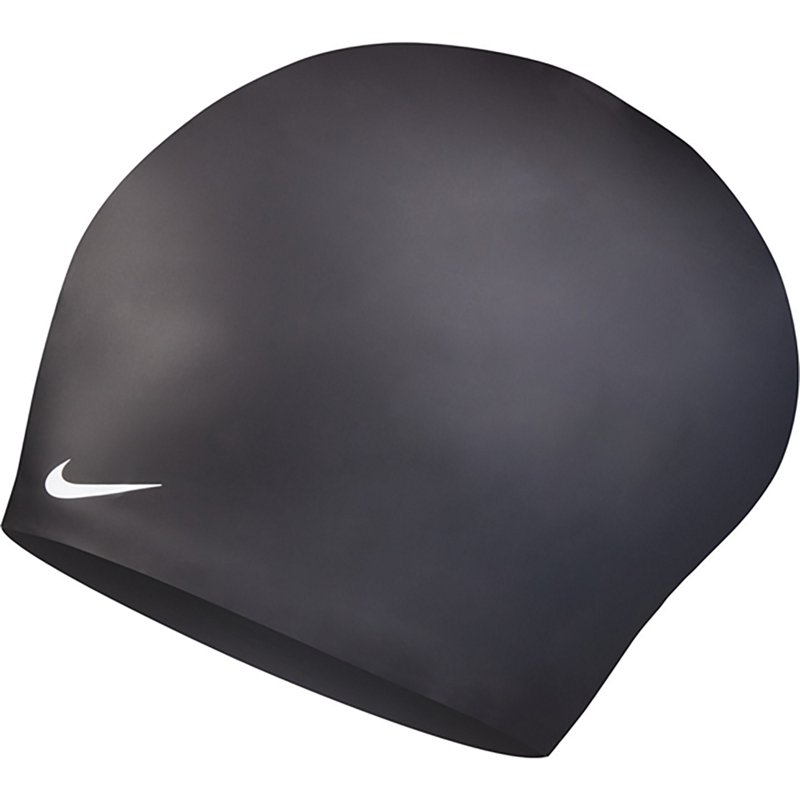 Nike Swim Voluminous Hair Cap Black, Large - Swim And Diving Accessories at Academy Sports