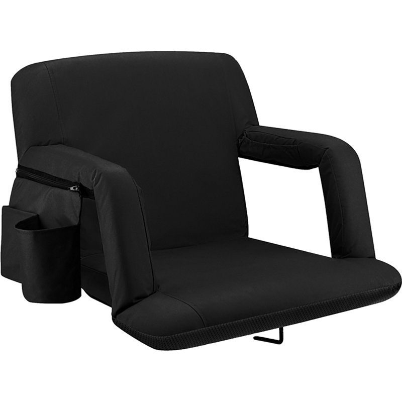 Alpcour Reclining Stadium Seat Black - Football Equipment at Academy Sports