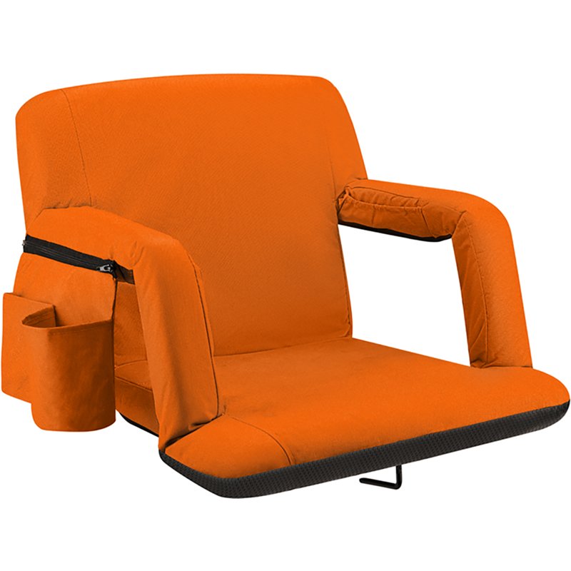 Alpcour Reclining Stadium Seat Orange - Football Equipment at Academy Sports