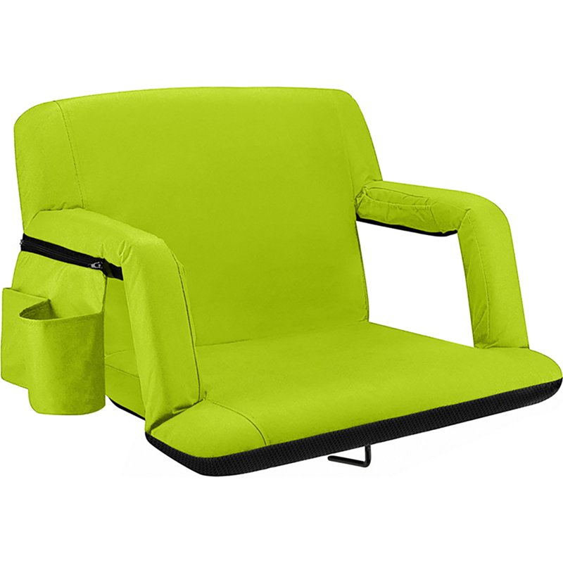 Alpcour Extra-Wide Reclining Stadium Seat Lime - Football Equipment at Academy Sports