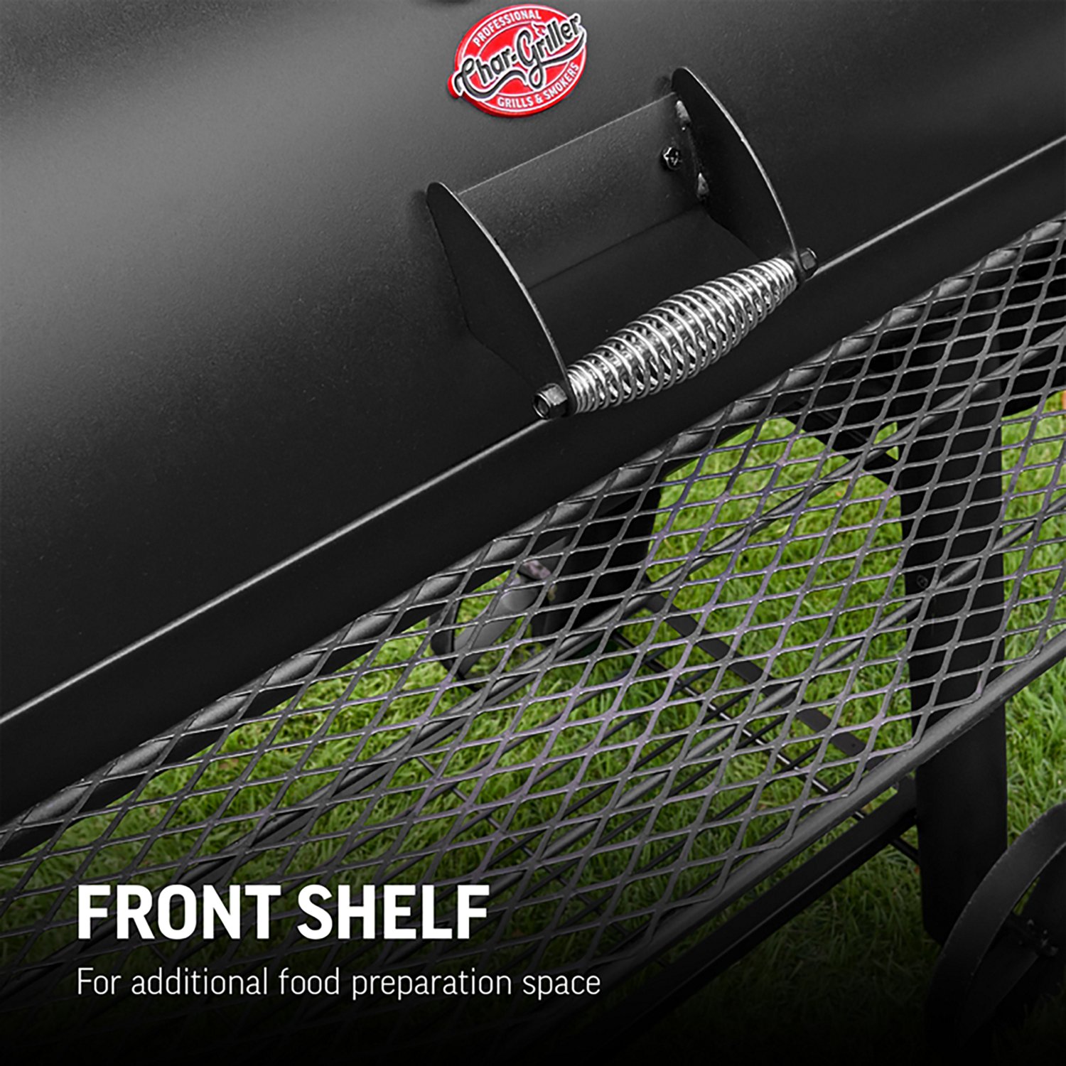 Char-Griller Competition Pro Barrel Grill and Offset Smoker                                                                      - view number 7