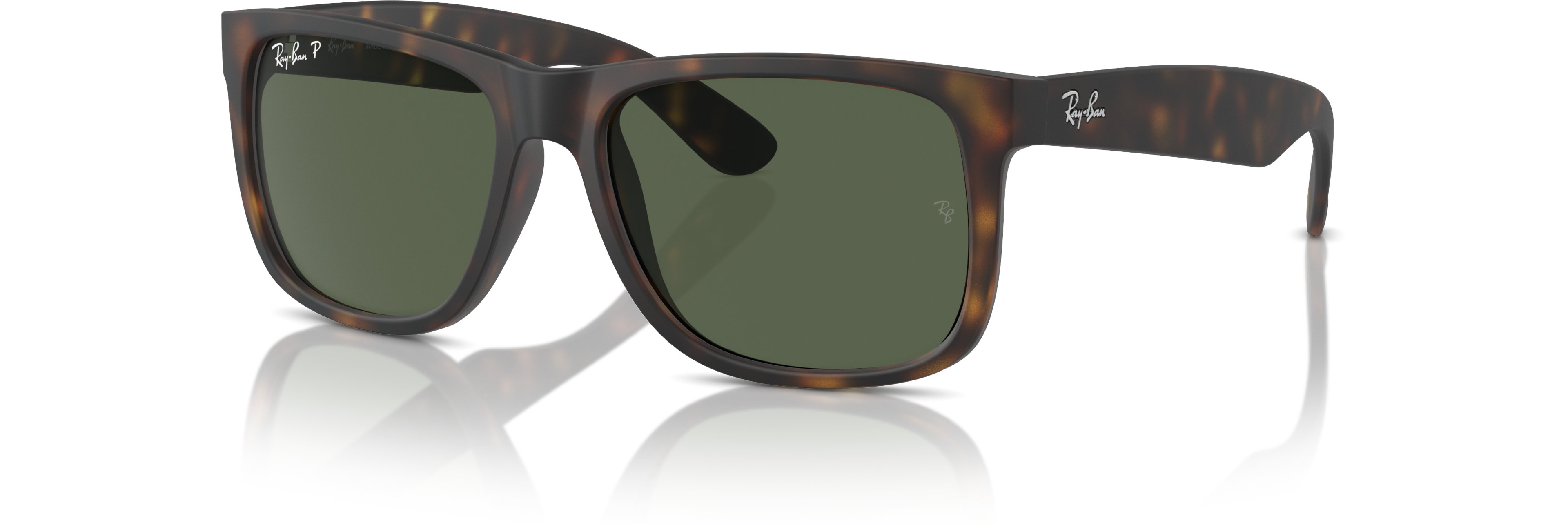 Ray-Ban Men's Justin Polarized Square Sunglasses