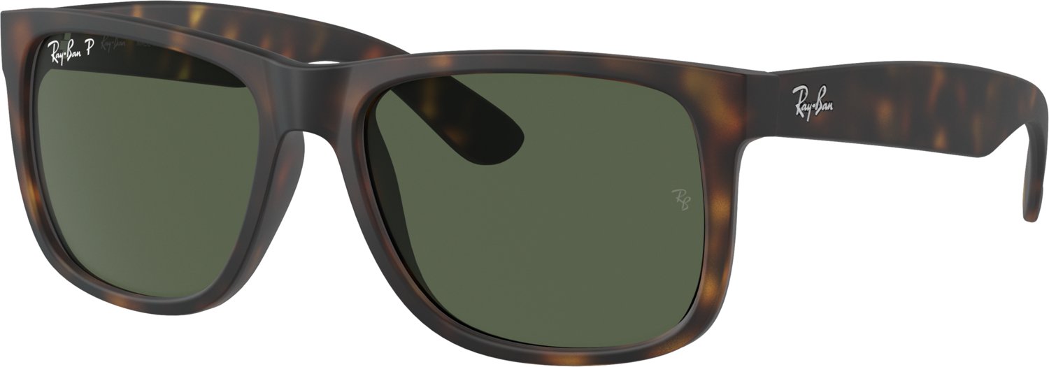 Ray-Ban Men's Justin Polarized Square Sunglasses - view number 3