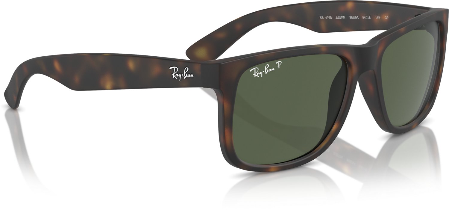 Ray-Ban Men's Justin Polarized Square Sunglasses - view number 4