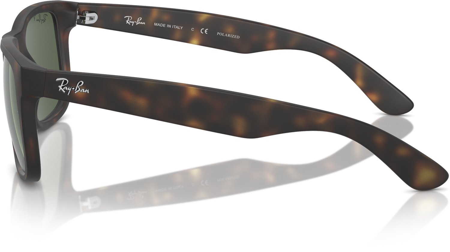 Ray-Ban Men's Justin Polarized Square Sunglasses - view number 8