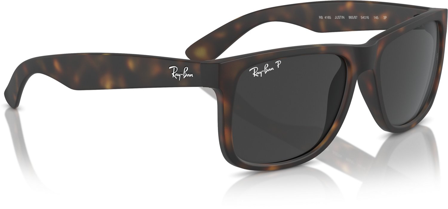 Ray-Ban Men's Justin Polarized Square Sunglasses - view number 4