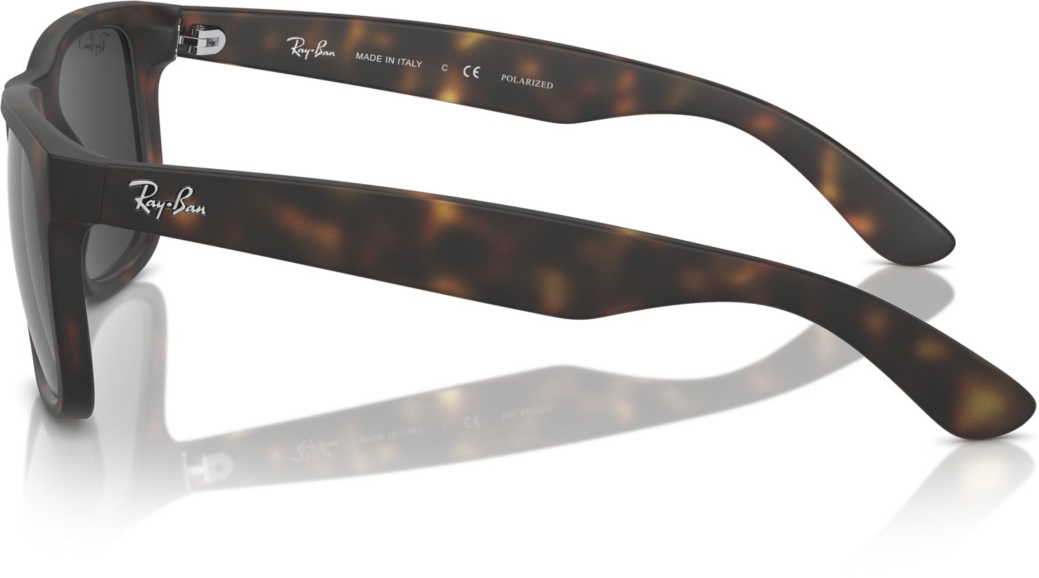 Ray-Ban Men's Justin Polarized Square Sunglasses - view number 8