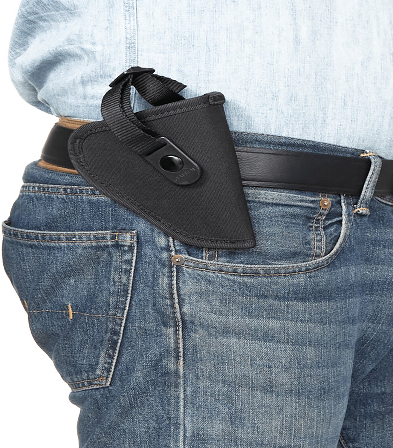 Allen Company Cortez Right-Handed Handgun Holster for 2-3 in Barrels and Small/Medium Frame Double Action Pistols                - view number 5