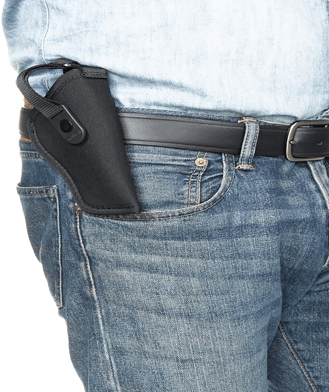 Allen Company Cortez Right-Handed Handgun Holster for 3-4 in Barrels and Medium Frame Semiautomatic Handguns - view number 7