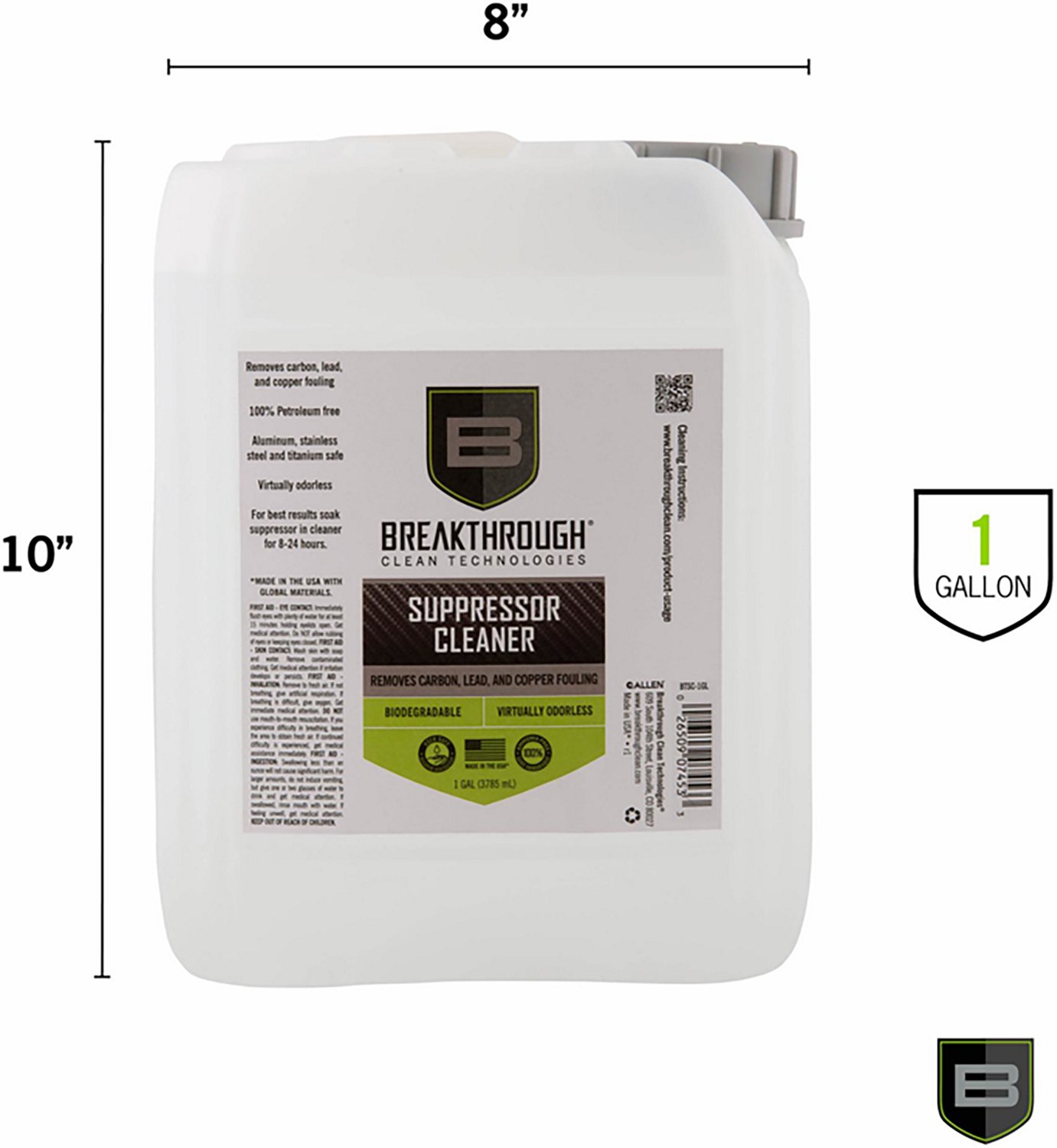 Breakthrough Clean Technologies 1 gal Suppressor Cleaner                                                                         - view number 2