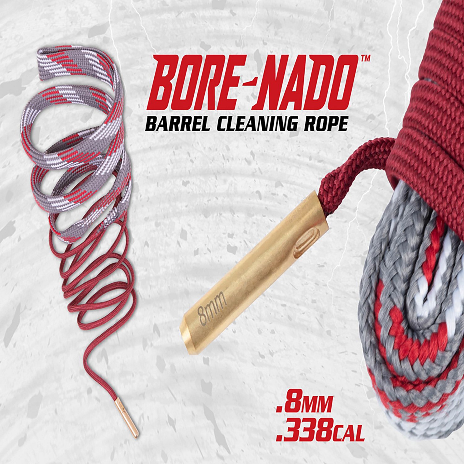 Allen Company Bore-Nado 8mm and .338 Caliber Rifle Barrel Cleaning Rope                                                          - view number 4