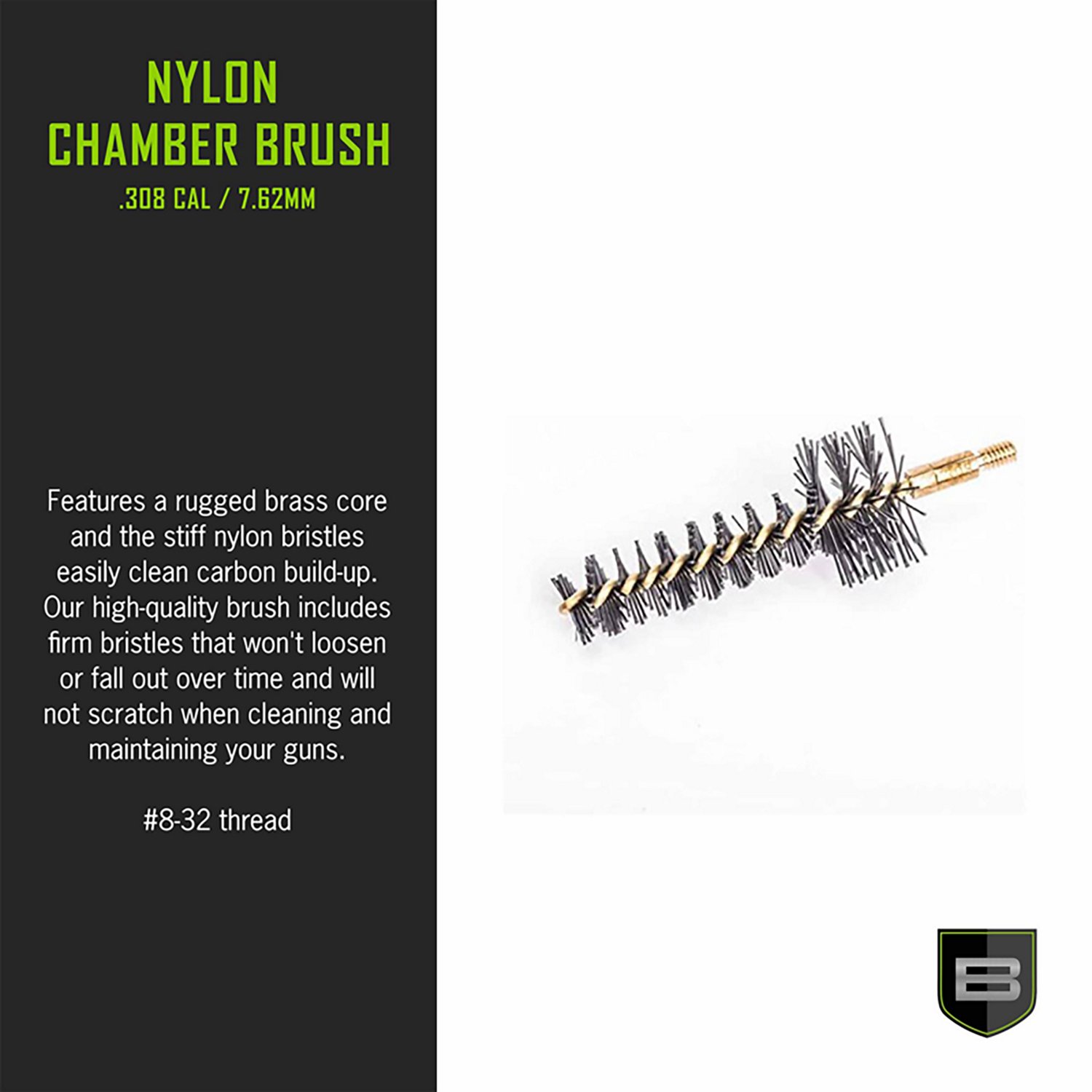 Breakthrough Clean Technologies AR-10 .308 Caliber and 7.62mm Nylon Chamber Brush                                                - view number 3