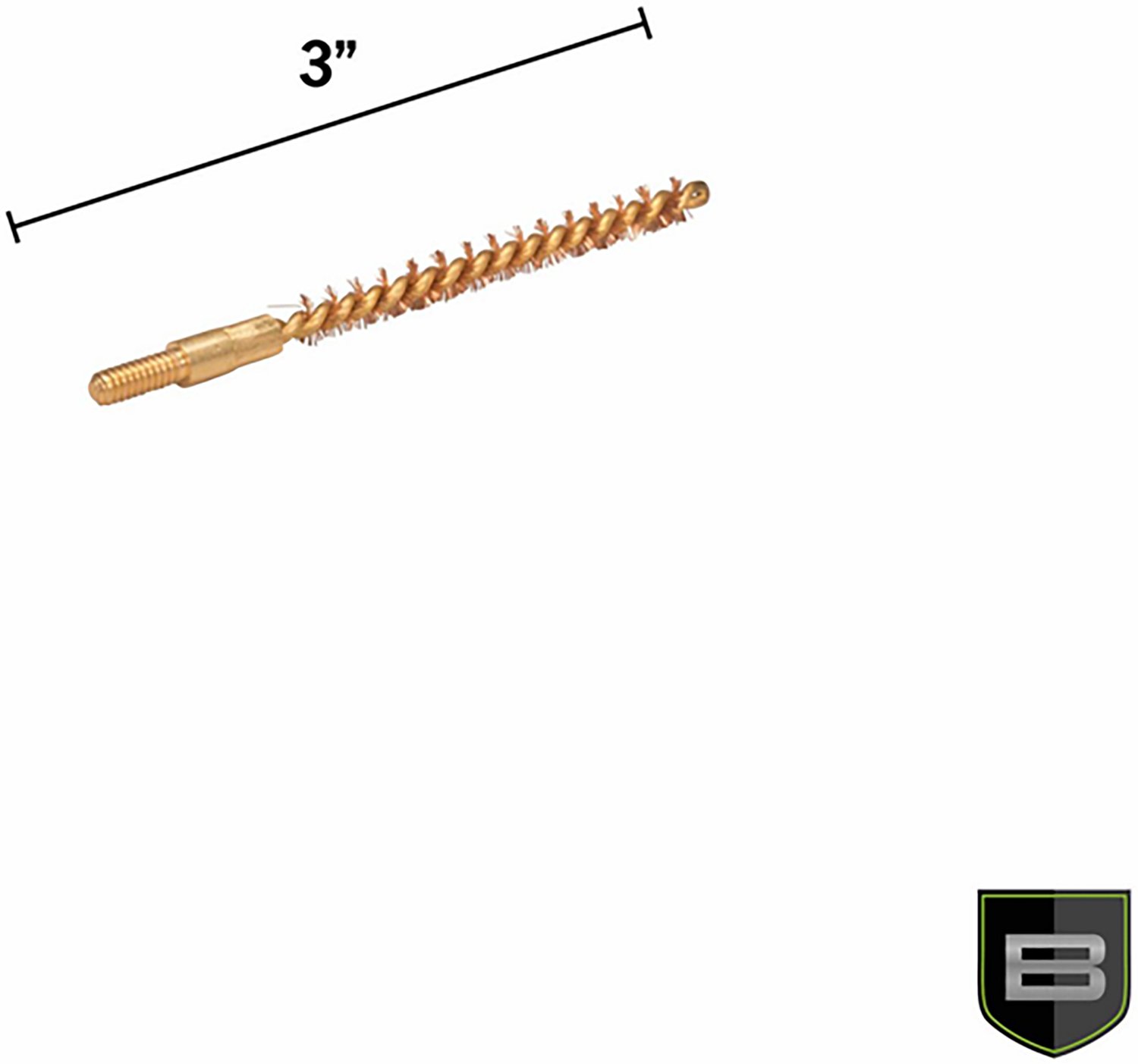 Breakthrough Clean Technologies .17 Caliber Phosphorous Bronze Bristle Bore Brush                                                - view number 2