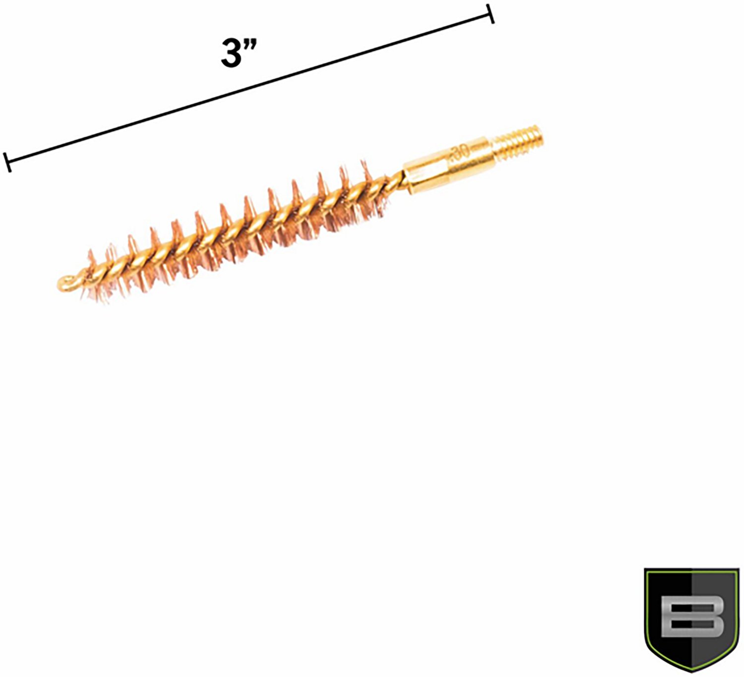 Breakthrough Clean Technologies .30/.308 Caliber and 7.62mm Phosphorus Bronze Bristle Bore Brush                                 - view number 2