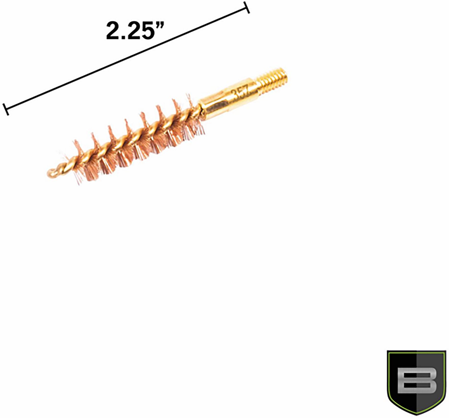 Breakthrough Clean Technologies .357/.38 Caliber and 9mm Phosphorus Bronze Bristle Bore Brush                                    - view number 2