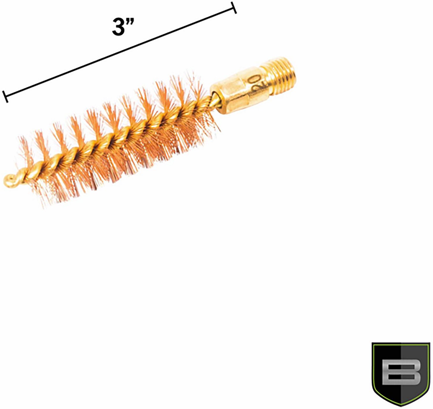 Breakthrough Clean Technologies 20 Gauge Phosphorus Bronze Bristle Bore Brush - view number 2