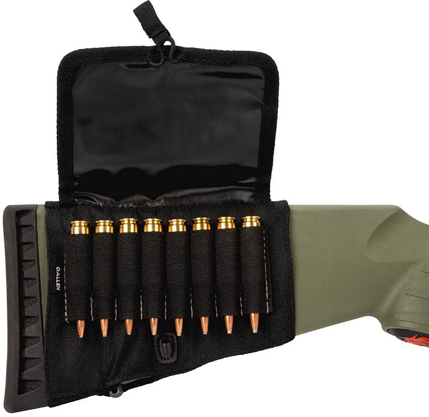 Allen Company Mossy Oak Break-Up Country Camo Elastic Buttstock Cartridge Holder with Flap - view number 3