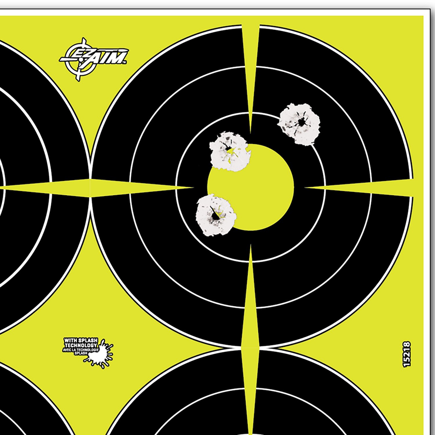 Allen Company EZ Aim Splash 12 in W x 12 in H Reactive Paper Shooting Targets 12-Pack - view number 3