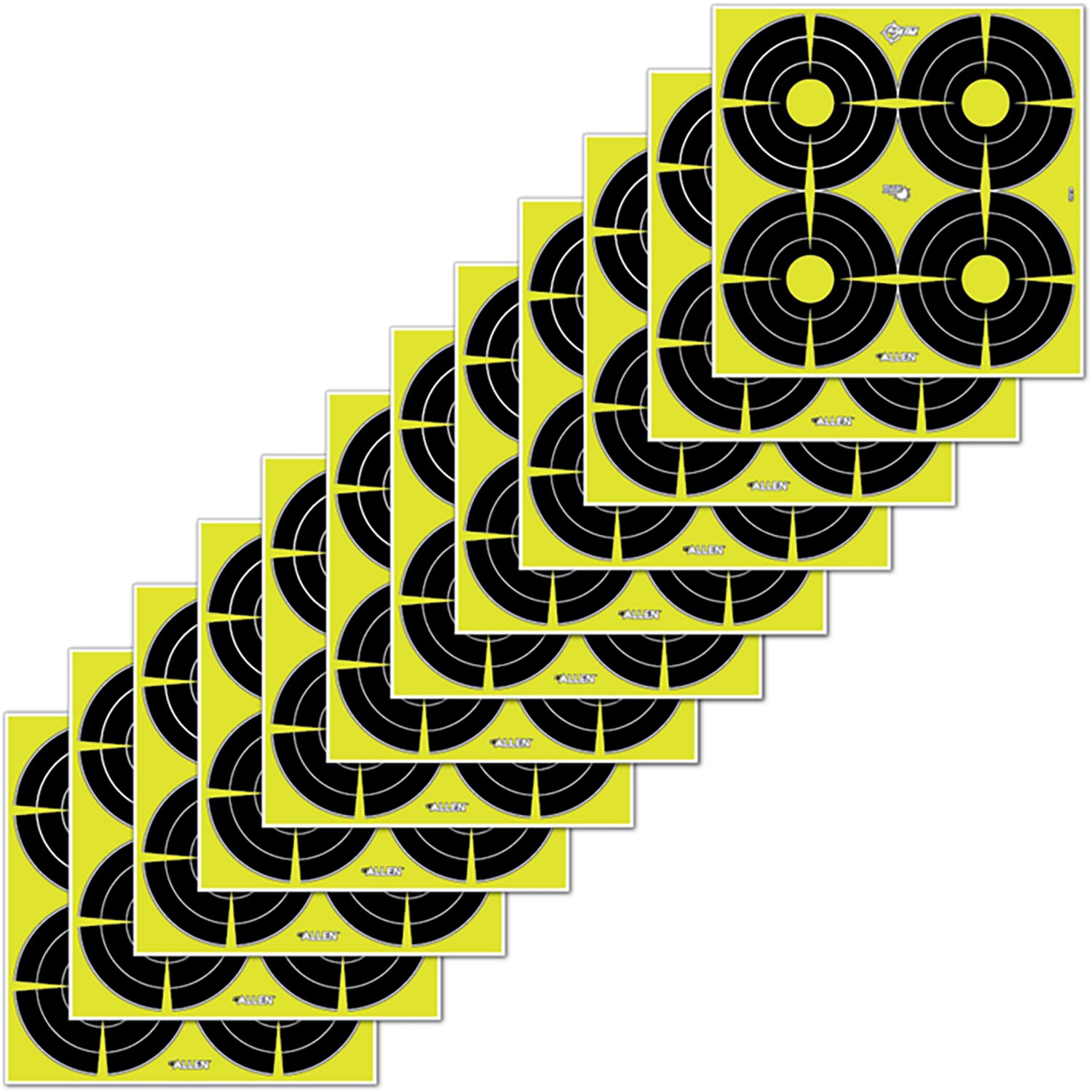 Allen Company EZ Aim Splash 12 in W x 12 in H Reactive Paper Shooting Targets 12-Pack - view number 4