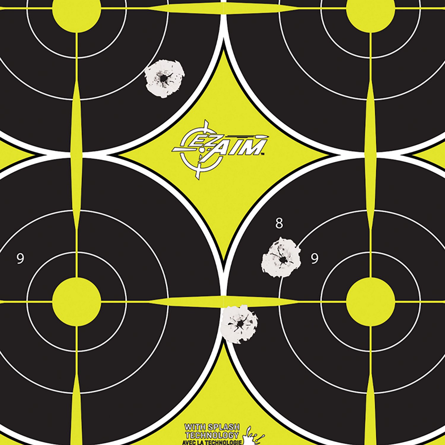Allen Company EZ Aim Splash 12.5 inches W x 18.25 inches H Reactive Paper Shooting Targets 8-Pack - view number 7
