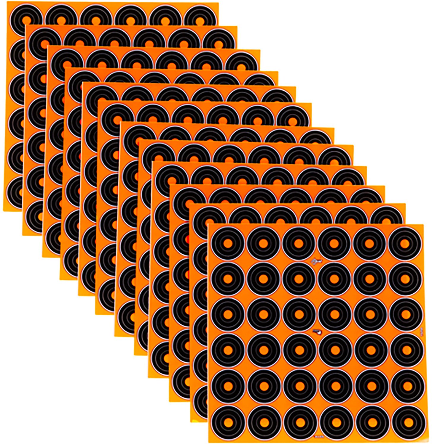 Allen Company EZ Aim 1 in Bullseye Adhesive Splash Reactive Paper Shooting Targets 12-Pack                                       - view number 6