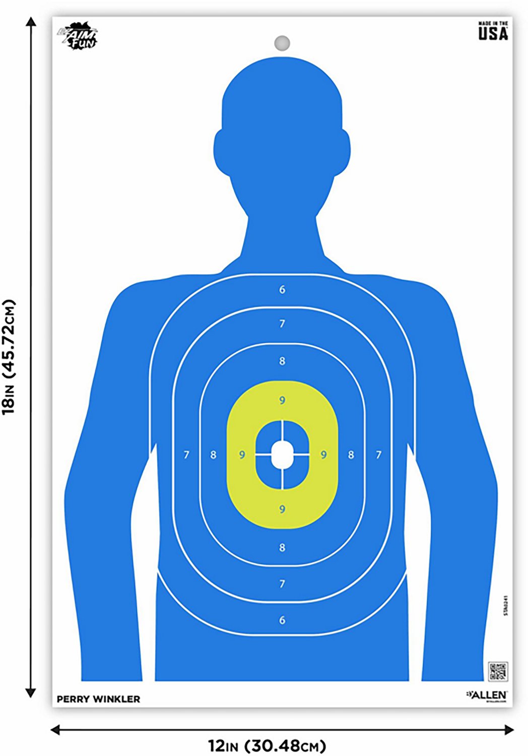 Allen Company EZ Aim Fun Imposing Figures Paper Shooting Target Assortment 8-Pack                                                - view number 7