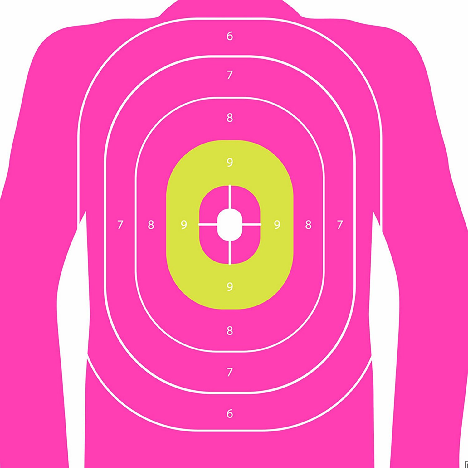 Allen Company EZ Aim Fun In The Pink Silhouette Paper Shooting Targets 8-Pack                                                    - view number 5