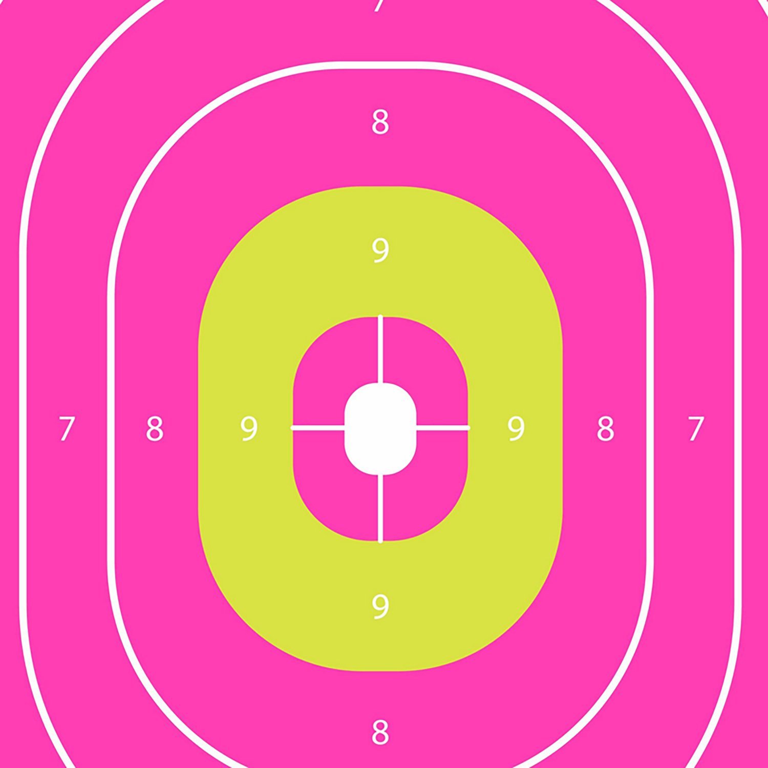 Allen Company EZ Aim Fun In The Pink Silhouette Paper Shooting Targets 3-Pack                                                    - view number 5