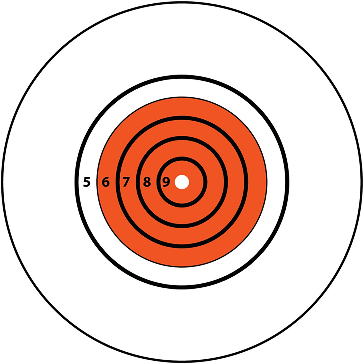 Allen Company EZ Aim 12 in Square Paper Shooting Targets 13-Pack                                                                 - view number 2