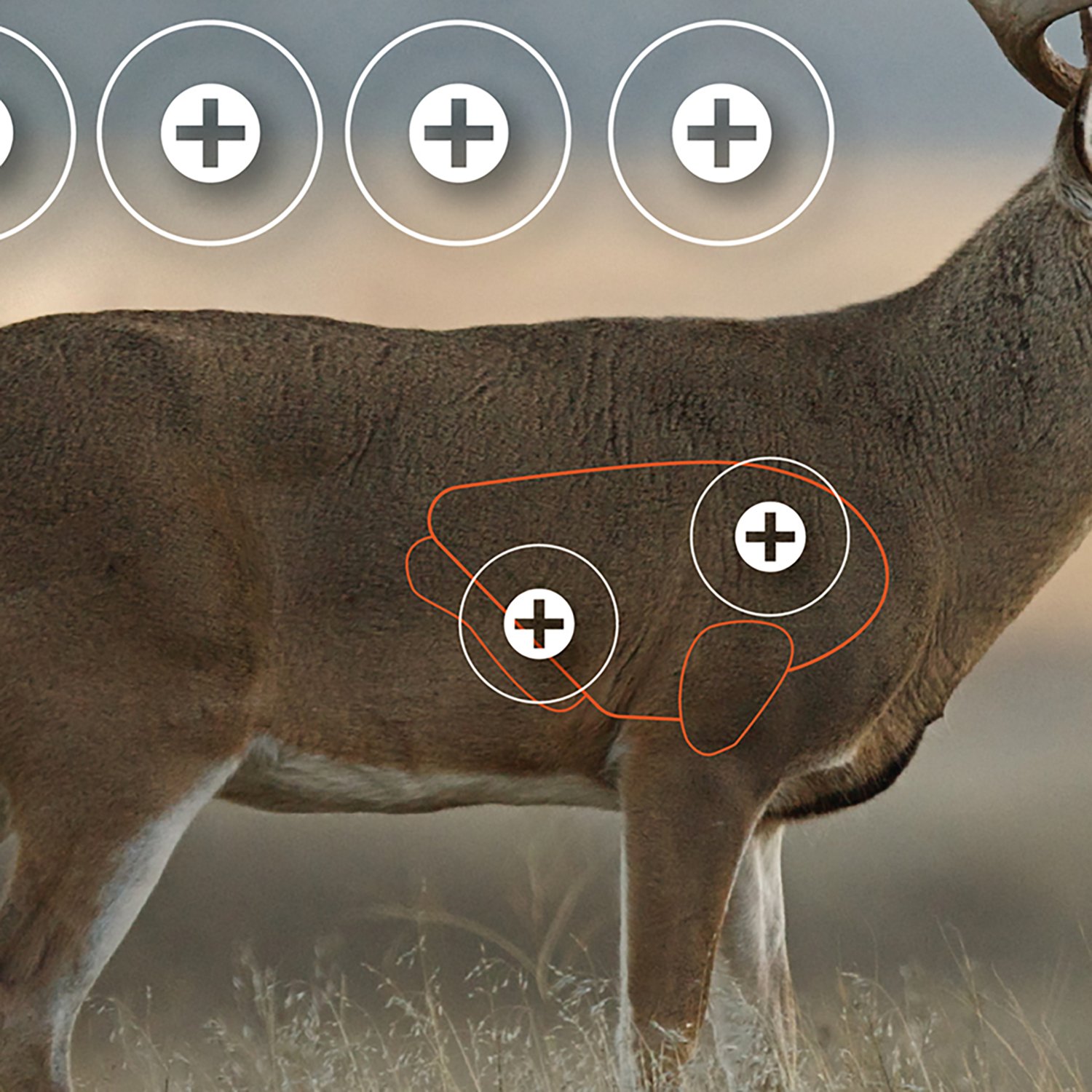 Allen Company EZ Aim 23 in x 35 in Whitetail Paper Shooting Targets 2-Pack - view number 2