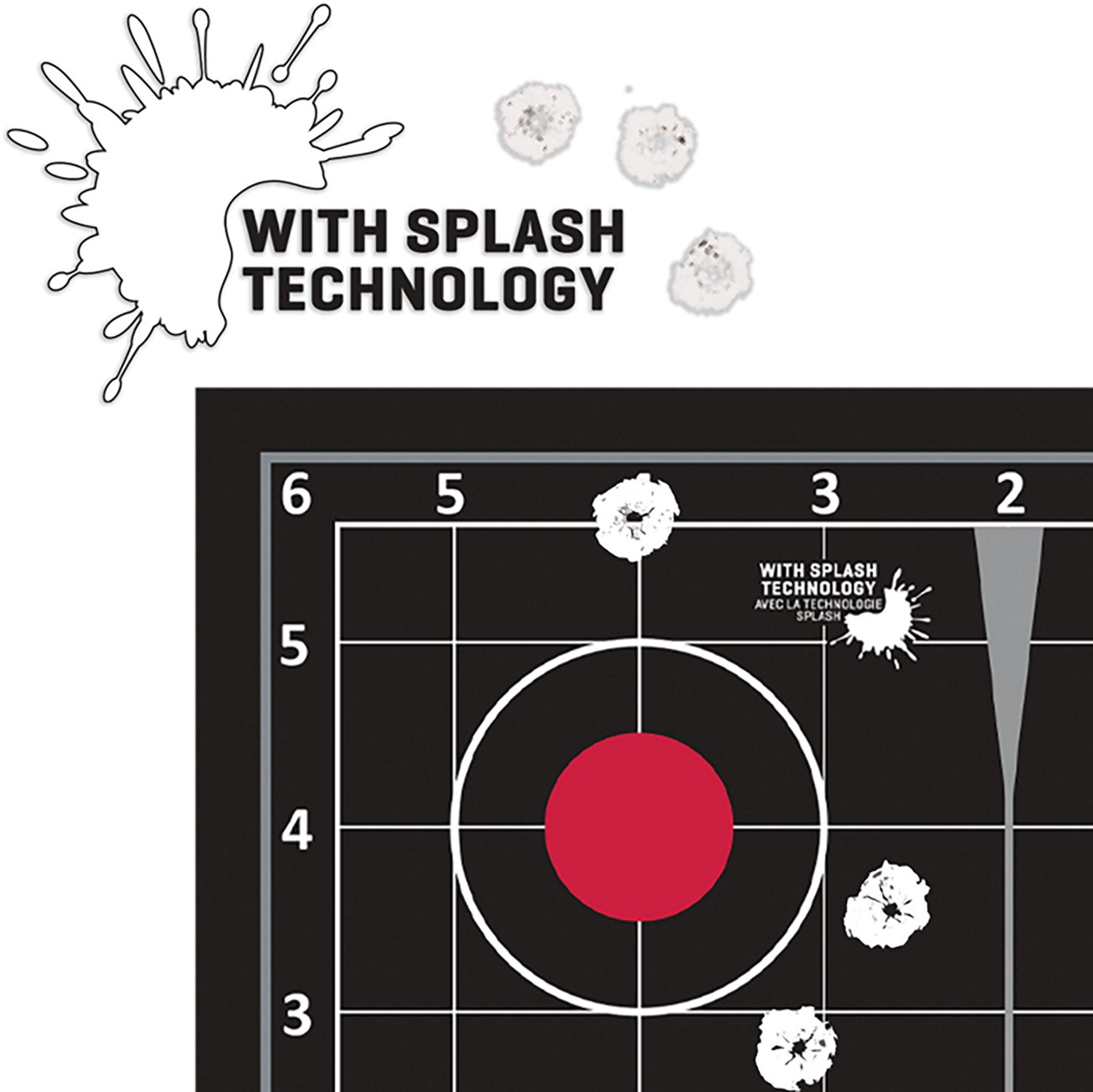 Allen Company Ruger 10/22 Splash Reactive Adhesive Paper Targets 5-Pack - view number 3