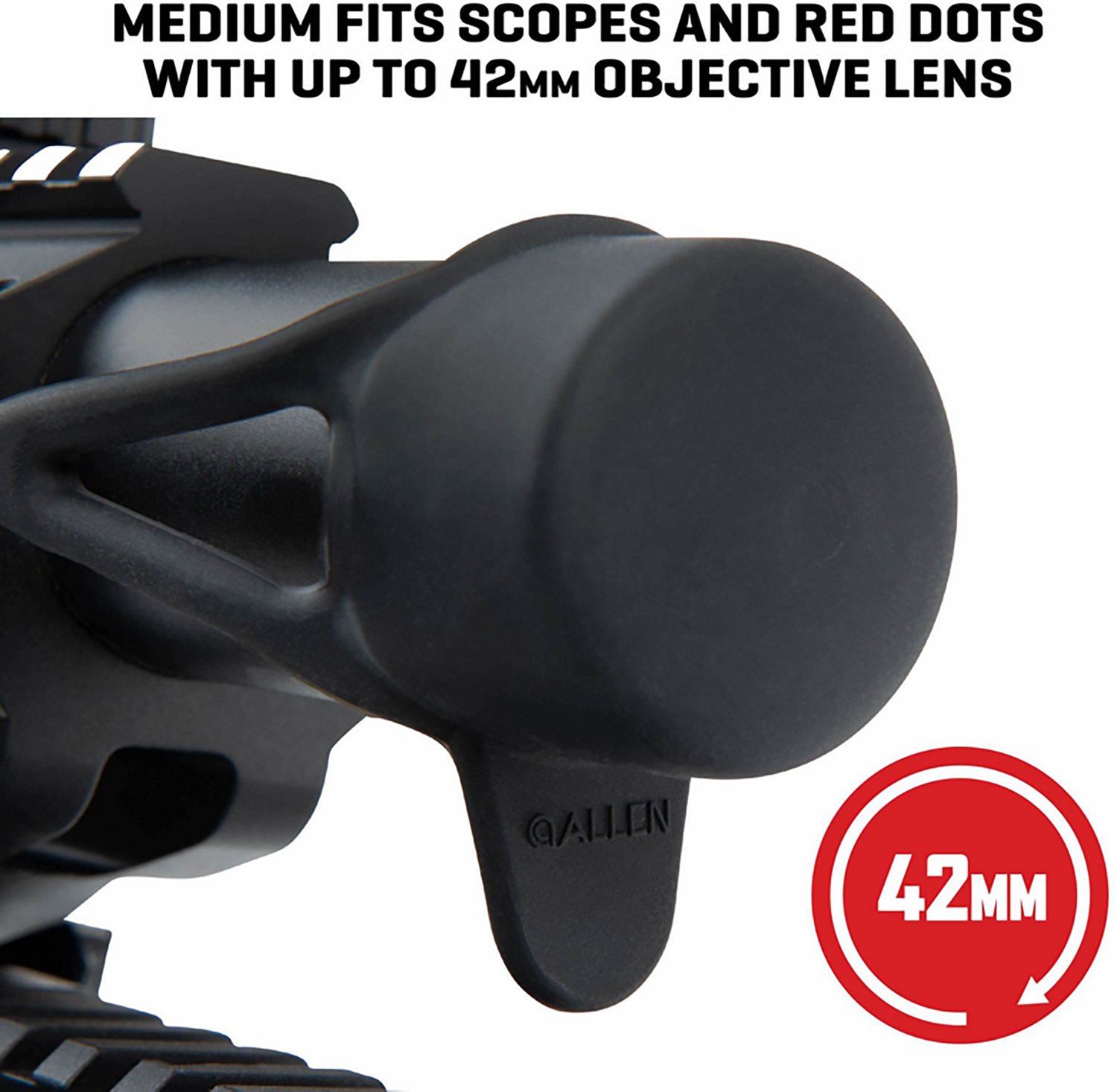 Allen Company 40mm Scope Stretchable Scope Double Cover                                                                          - view number 5