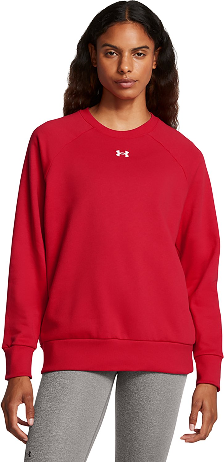 Under Armour Women's Rival Fleece Crew Neck Sweatshirt
