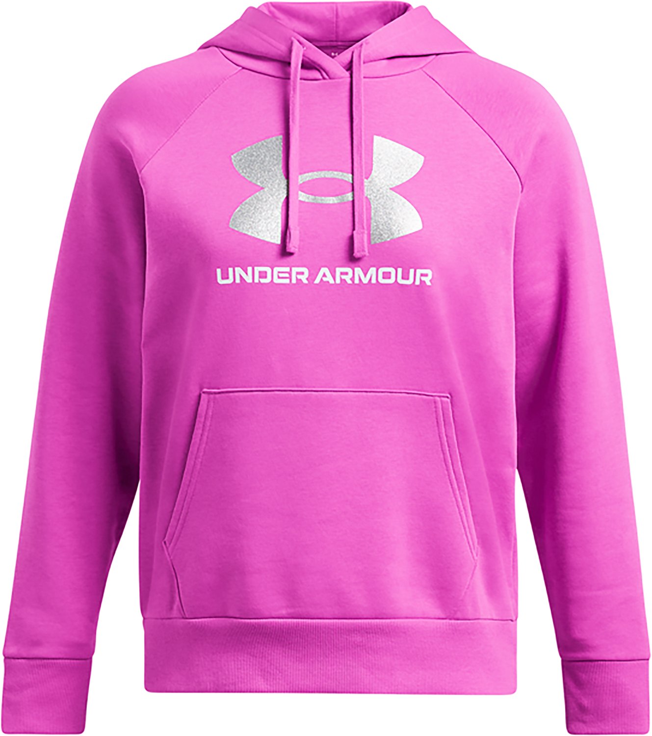 Under Armour Women's Rival Glitter Big Logo Hoodie - view number 4