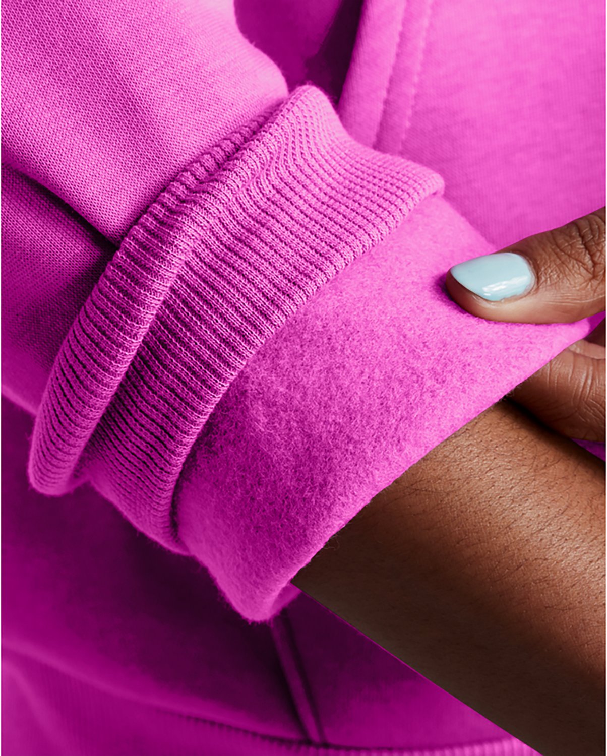Under Armour Women's Rival Glitter Big Logo Hoodie - view number 3