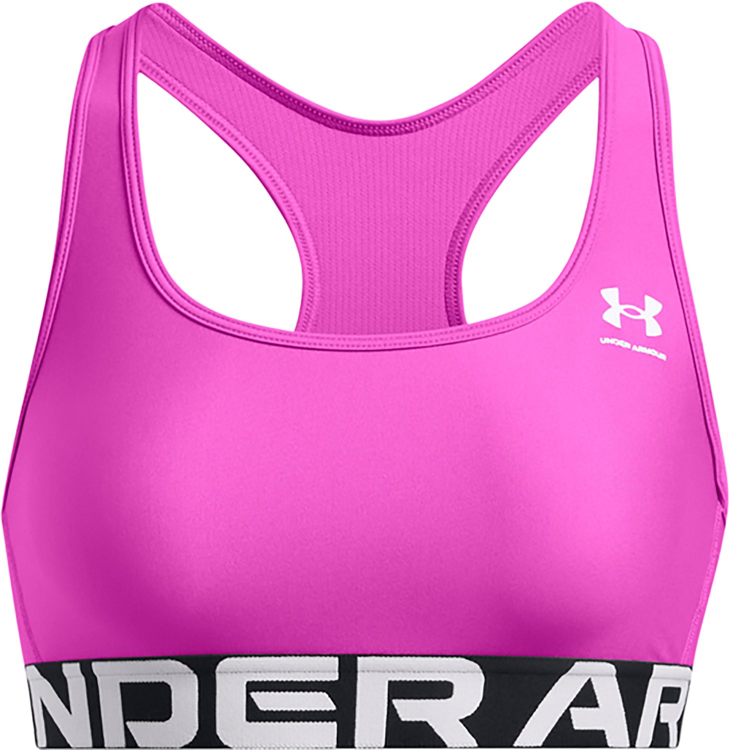 Under Armour Women's HeatGear Authentics Mid Branded Sports Bra - view number 4