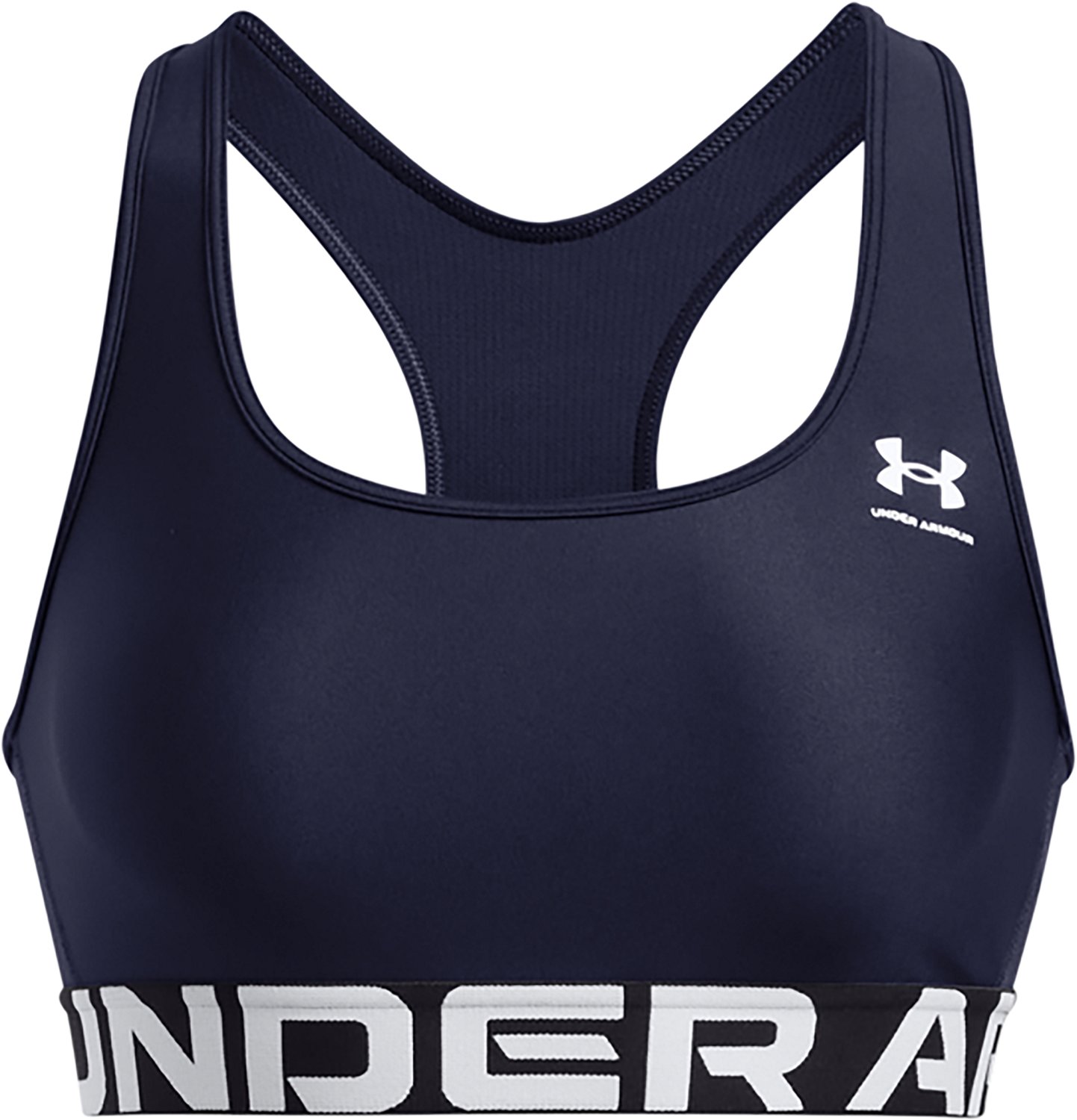 Under Armour Women's HeatGear Authentics Mid Branded Sports Bra - view number 4