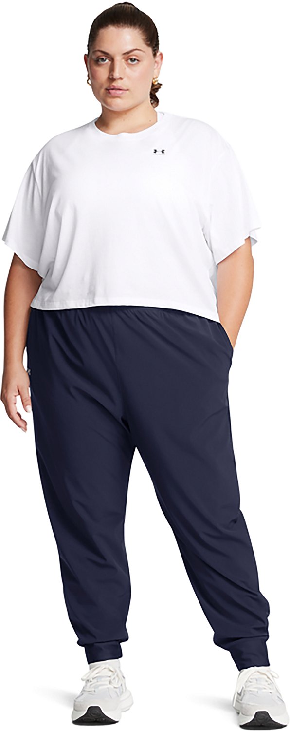 Under Armour Women's ArmourSport High Rise Woven Plus Size Pants - view number 4