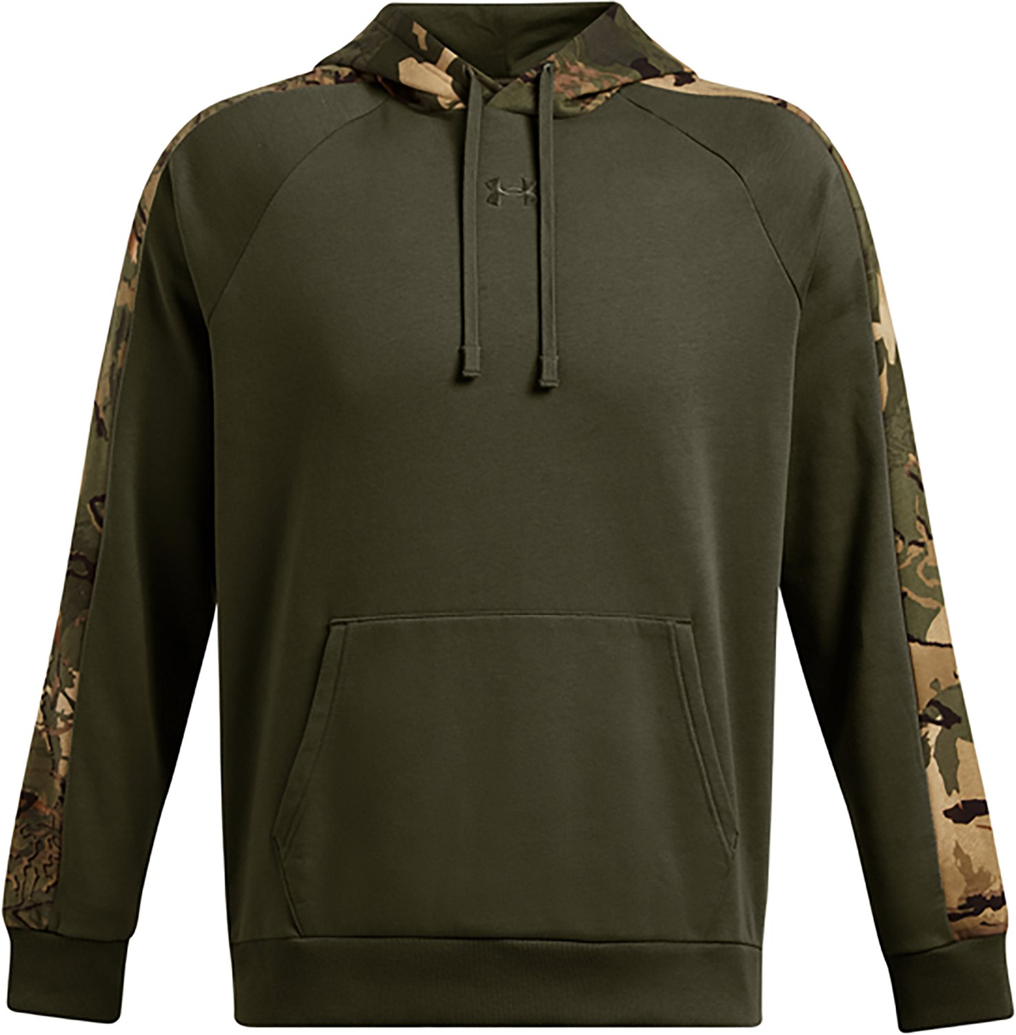 Under Armour Men's Rival Camo Blocked Hoodie                                                                                     - view number 3