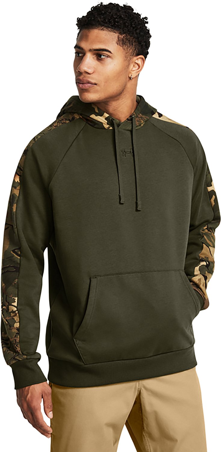 Under Armour Men's Rival Camo Blocked Hoodie                                                                                     - view number 1