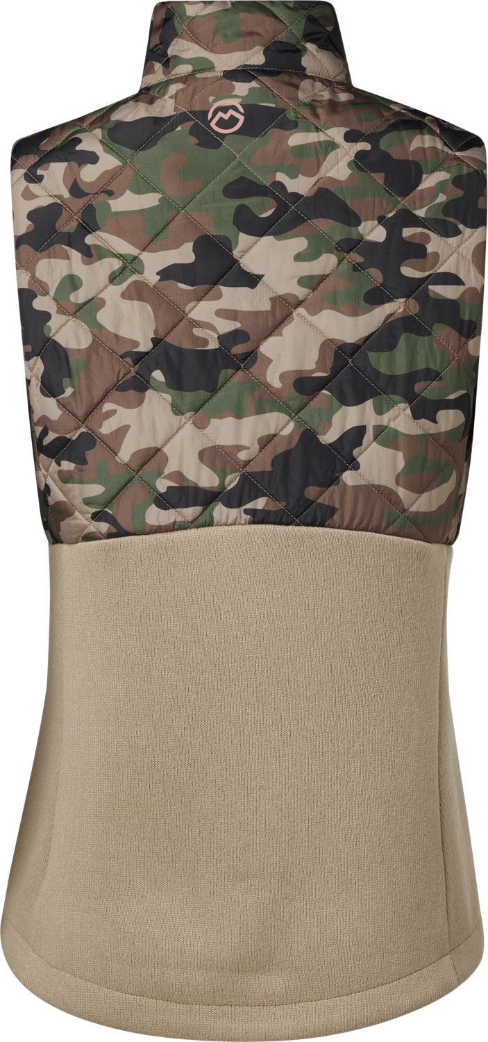 Magellan Outdoors Women's Fayette Mixed Media Vest - view number 2