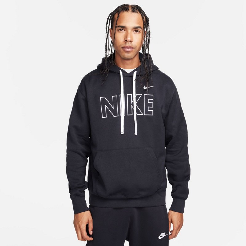 Nike Men's NSW Club Po BB Hoodie Black, X-Large - Men's Athletic Fleece at Academy Sports